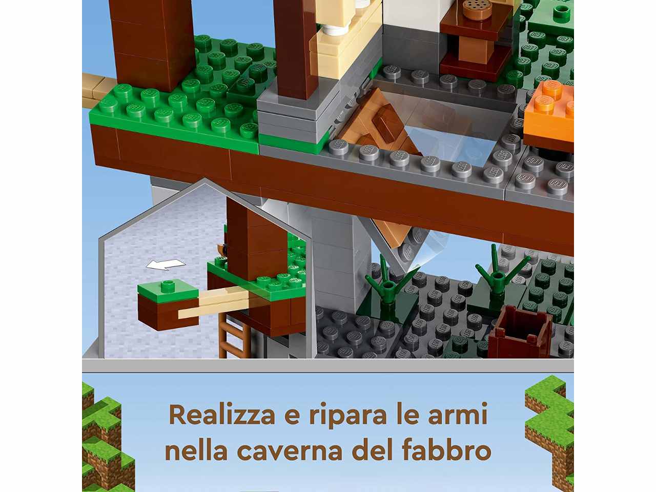 Lego minecraft dojo cave 2022 21183