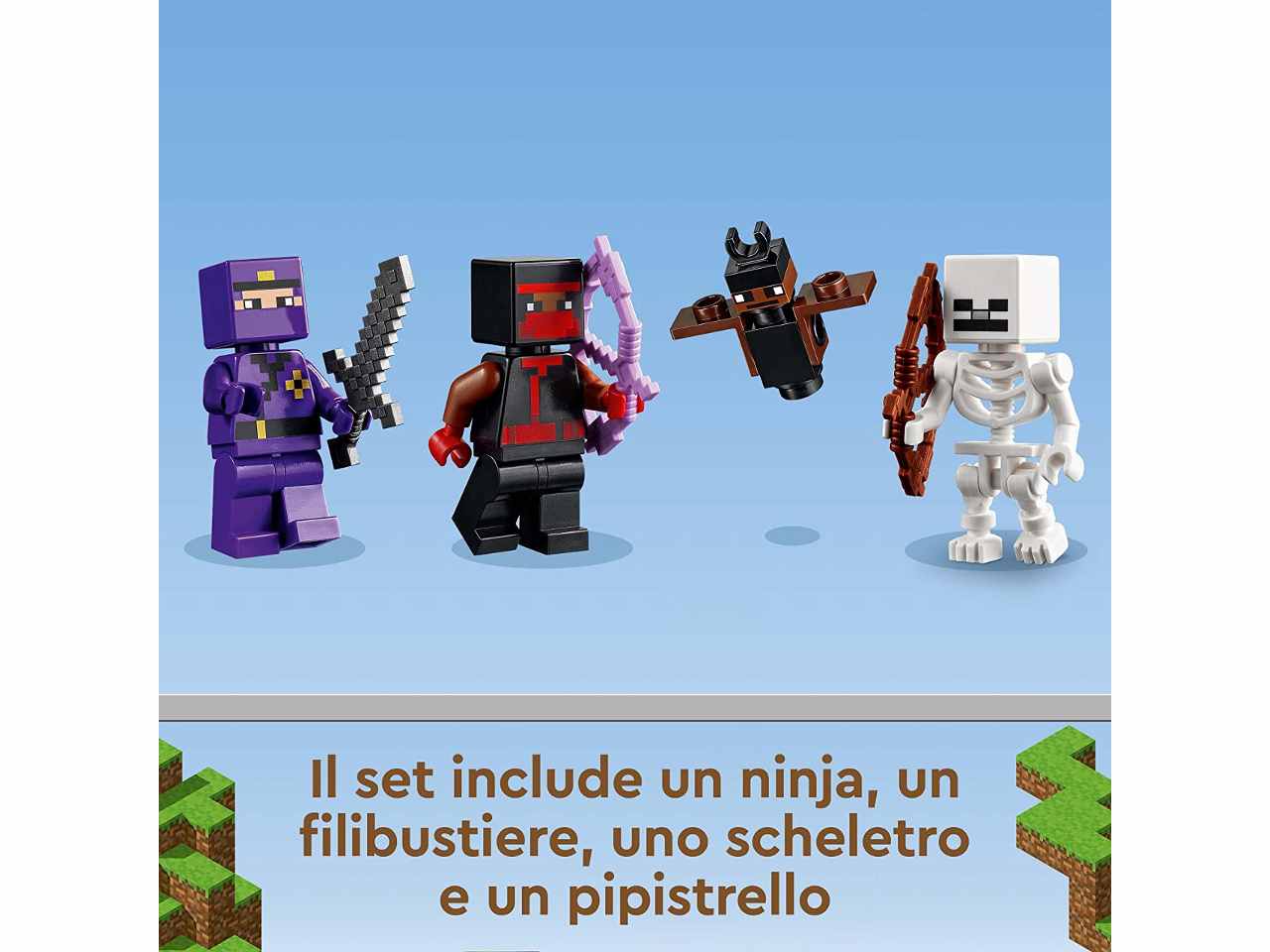 Lego minecraft dojo cave 2022 21183