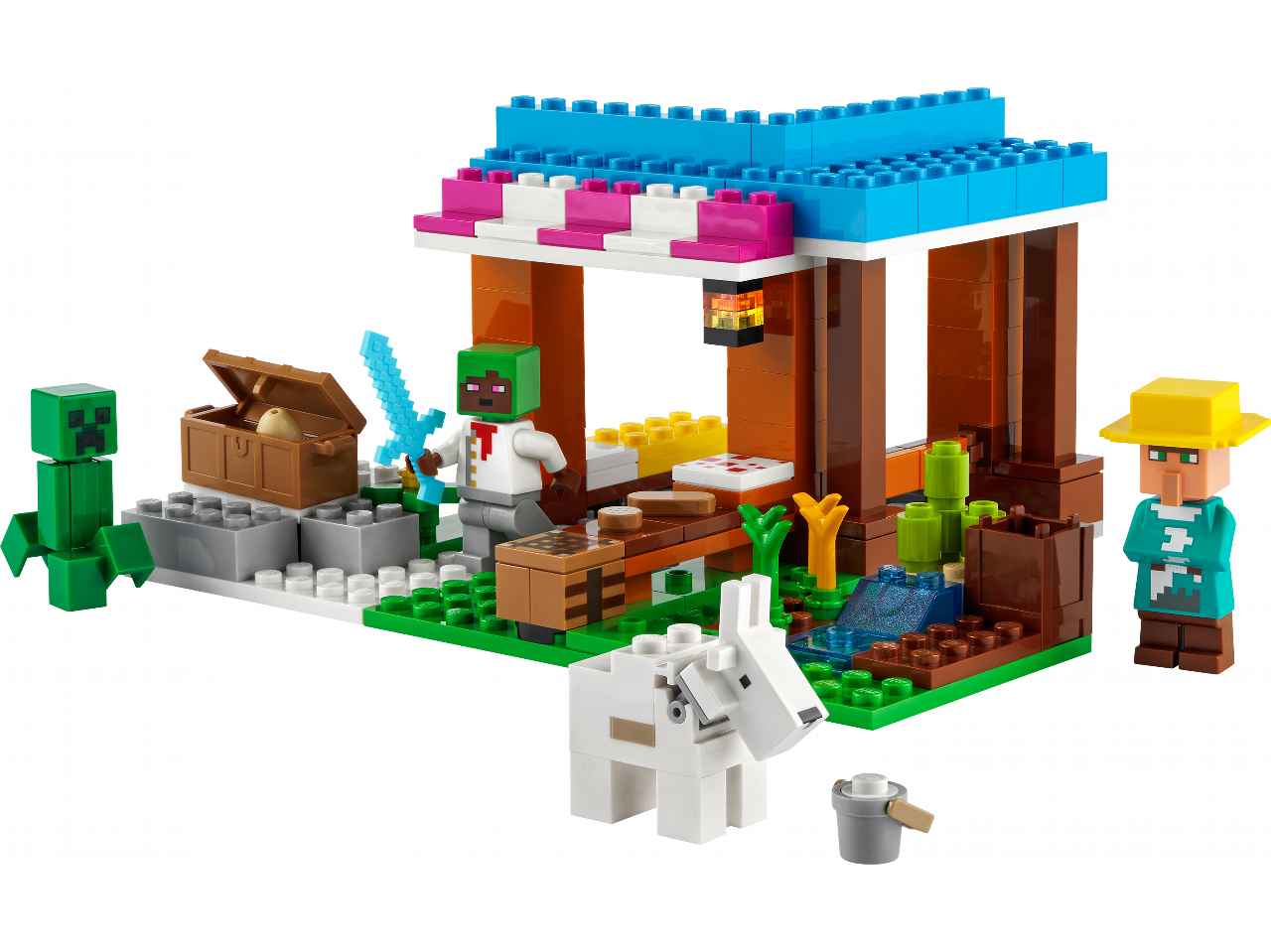 Lego minecraft bakery 21184