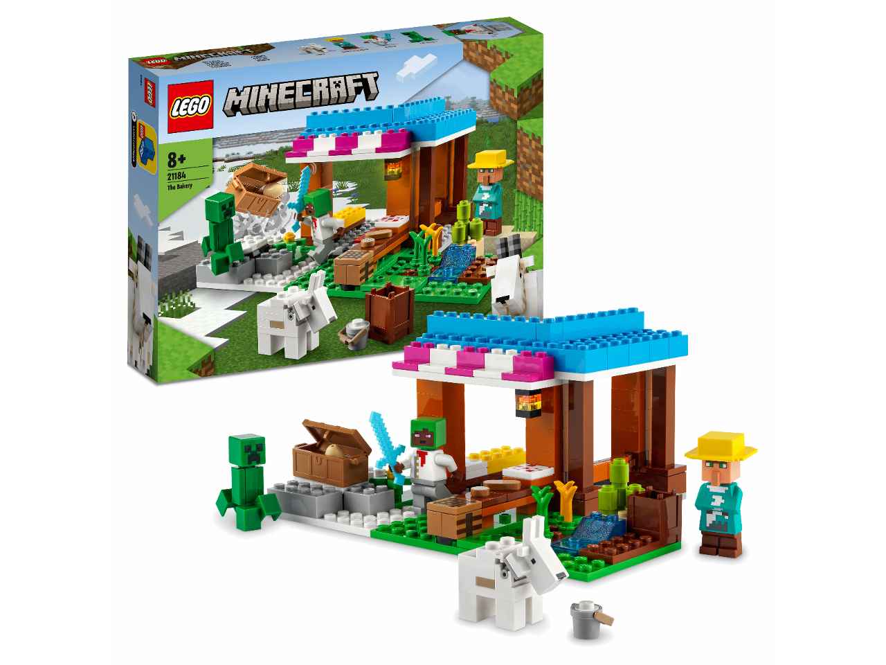 Lego minecraft bakery 21184