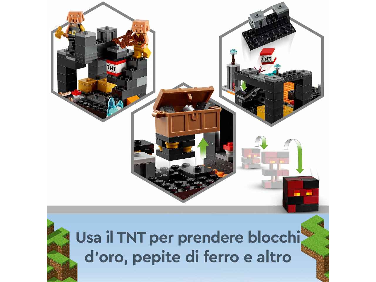 Lego minecraft nether 21185