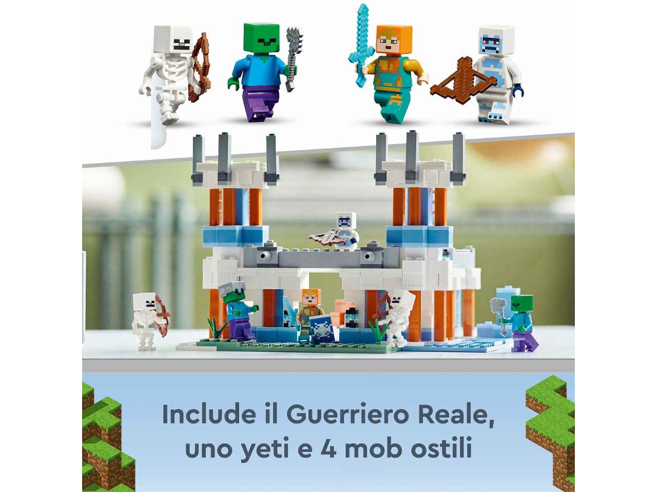 Lego minecraft ice castle 21186