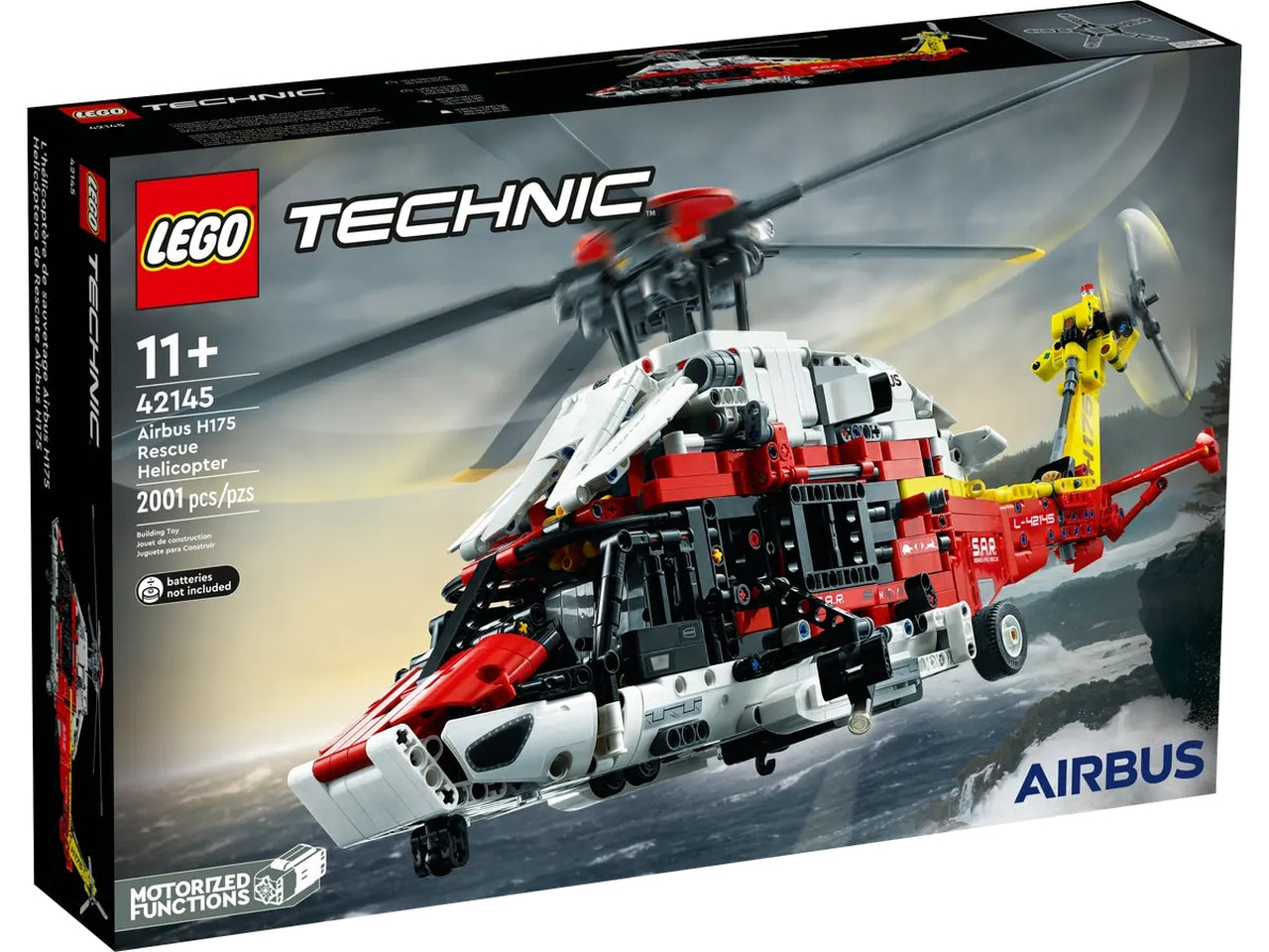 Lego Technic Elicottero di Salvataggio Airbus H175 42145