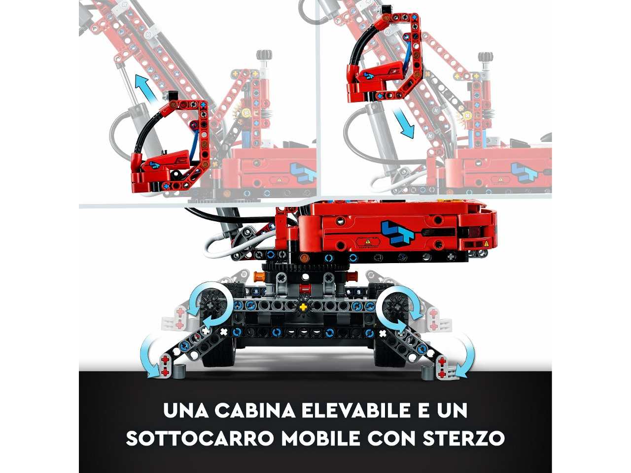 Lego technic movimentatore di materiali$