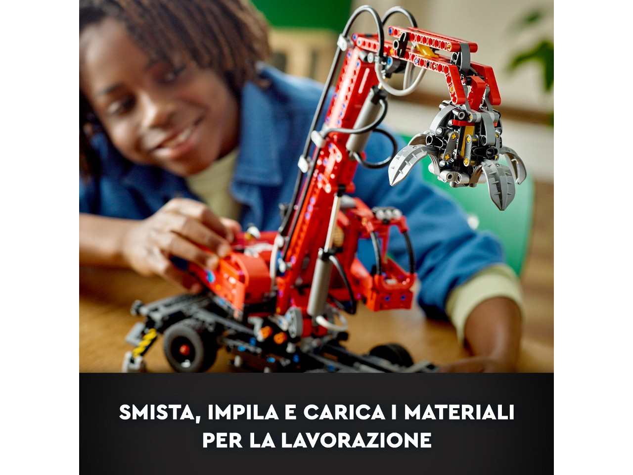 Lego technic movimentatore di materiali$