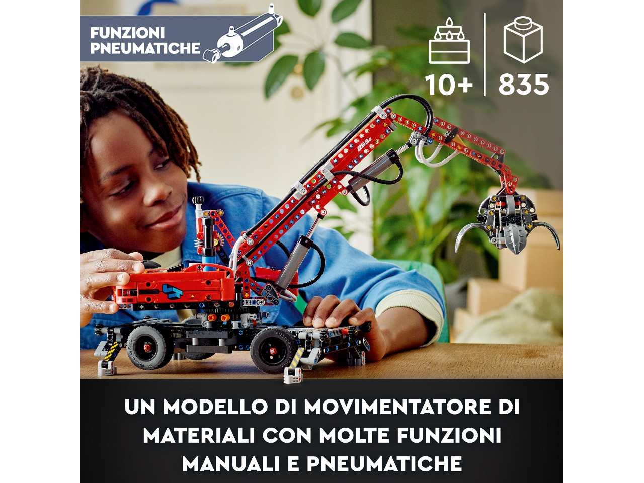 Lego technic movimentatore di materiali$