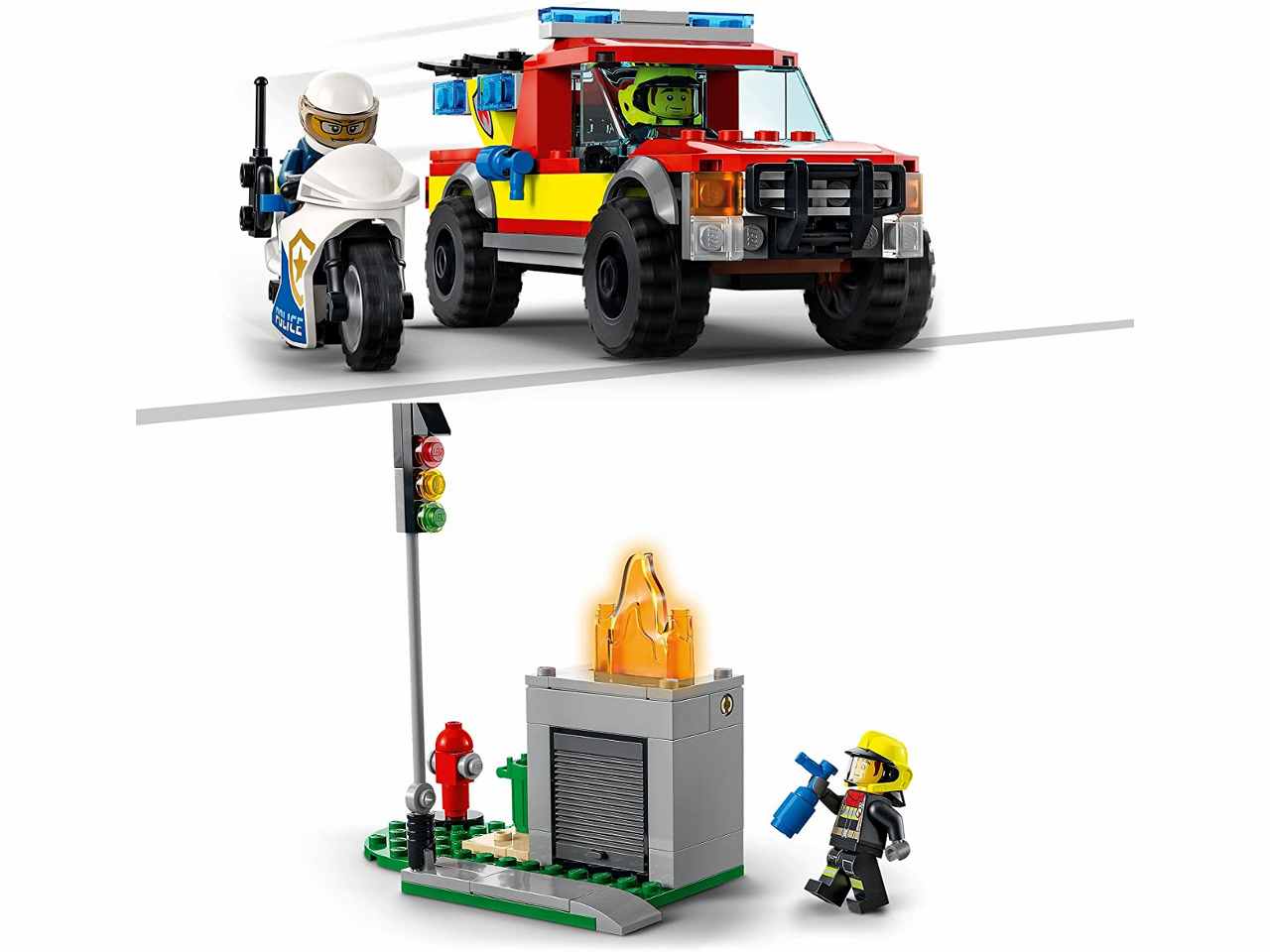 Lego city soccorso antincendio 60319
