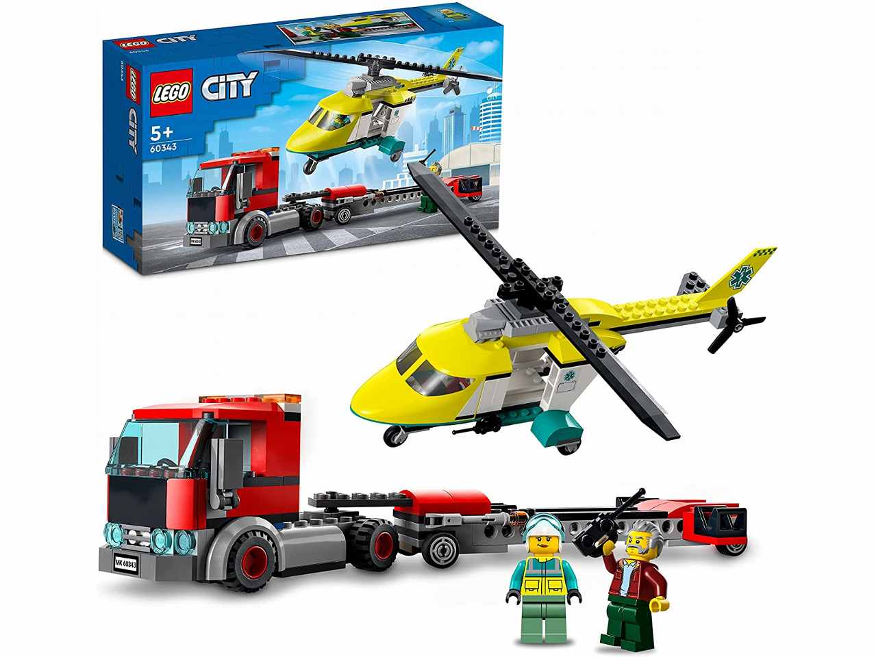 Lego city traspor.di elicotteri 60343