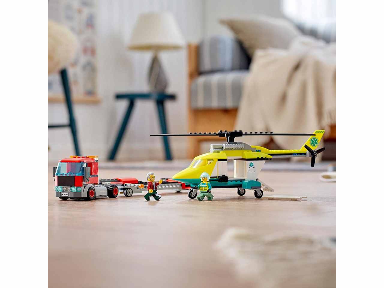 Lego city traspor.di elicotteri 60343