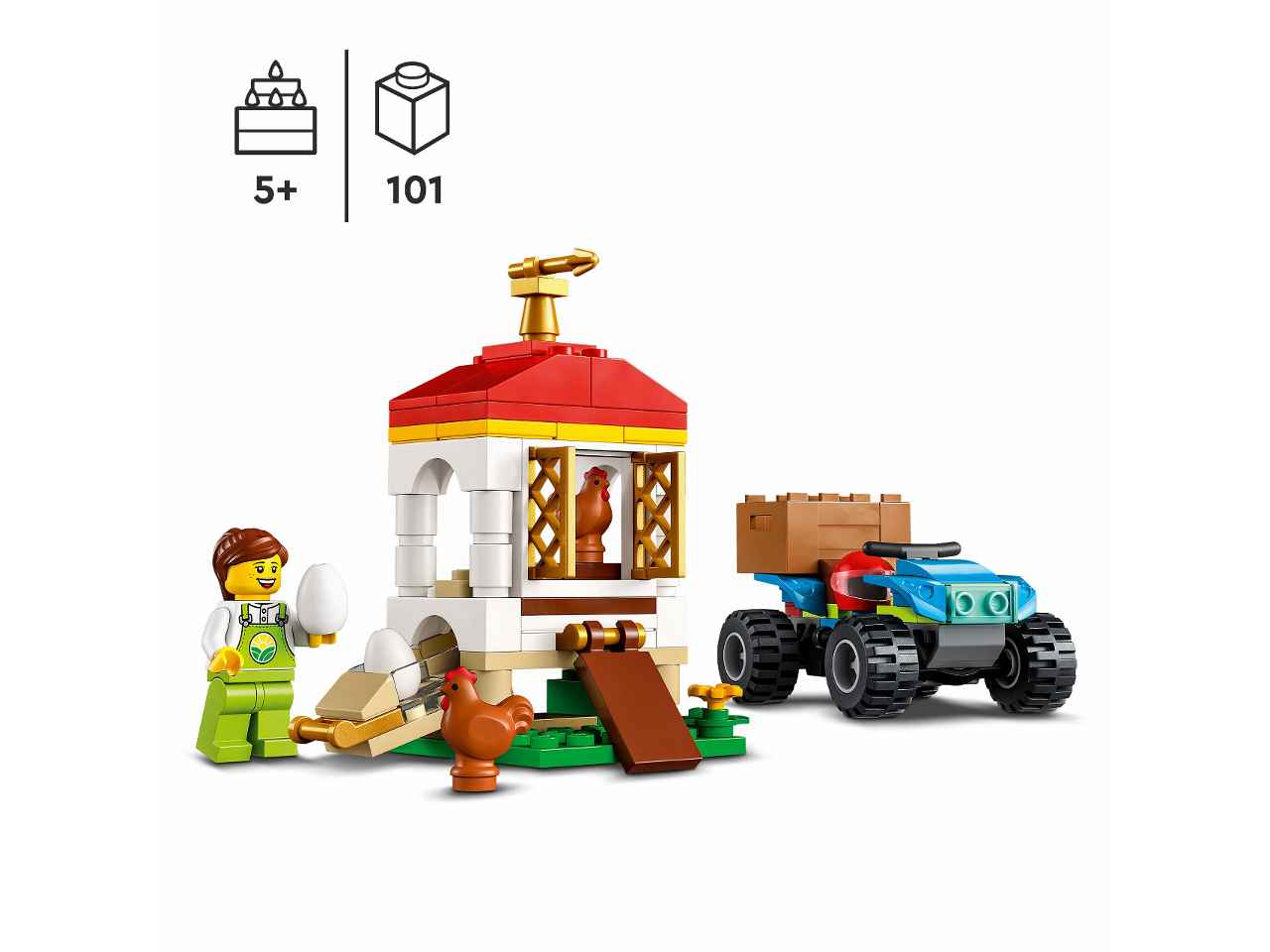 Lego city il pollaio 60344