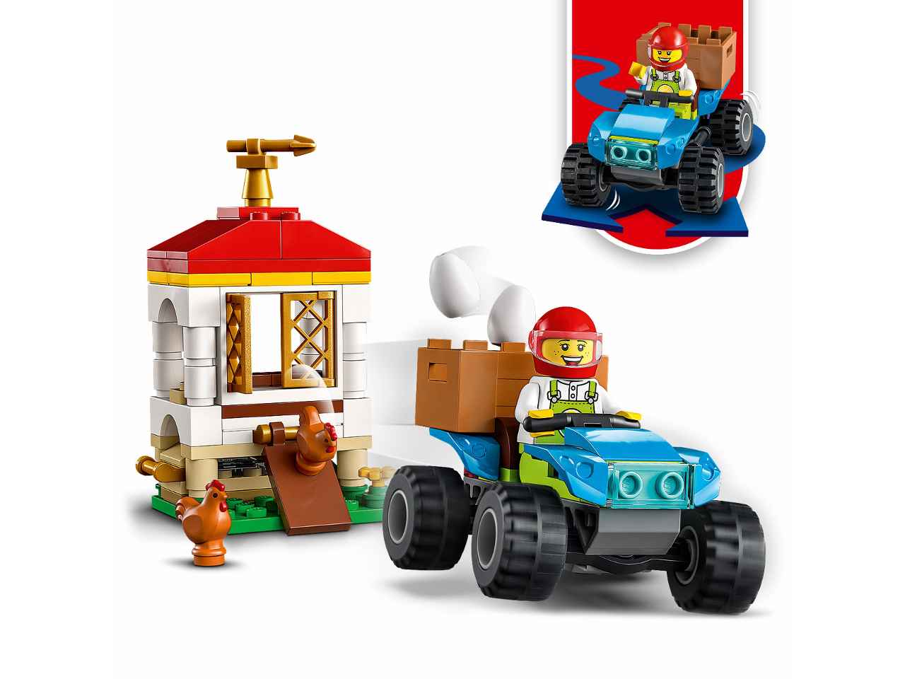 Lego city il pollaio 60344