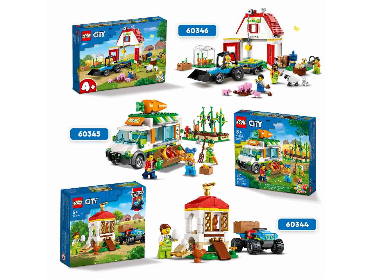 Lego city il pollaio 60344