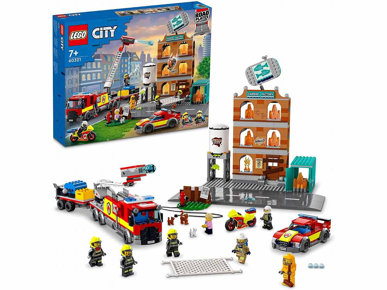 Lego city vigili del fuoco 60321
