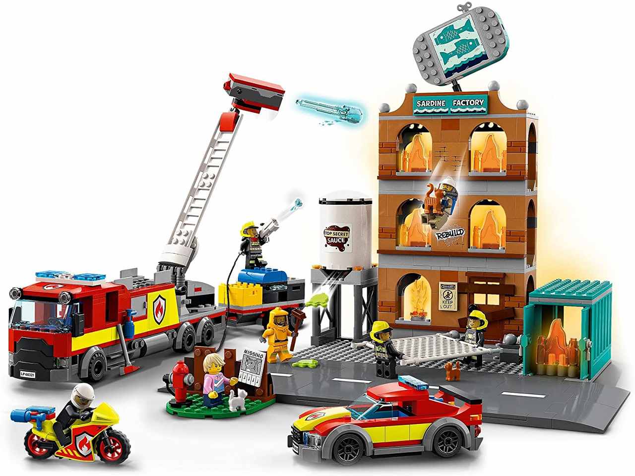 Lego city vigili del fuoco 60321
