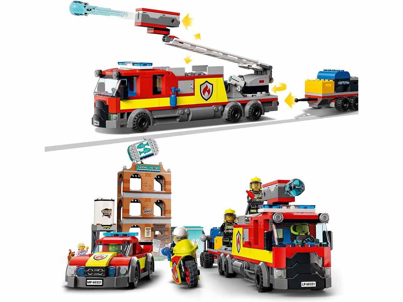 Lego city vigili del fuoco 60321