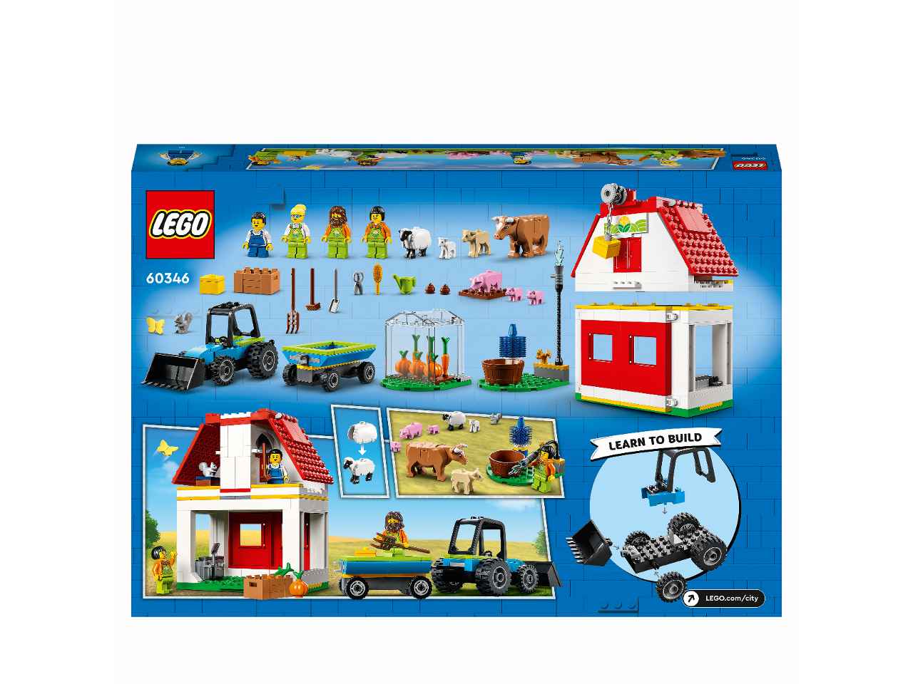 Lego city fienile e animali fatt.60346