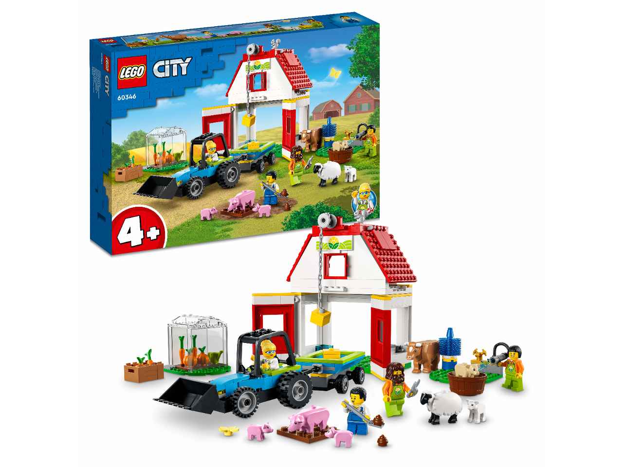 Lego city fienile e animali fatt.60346