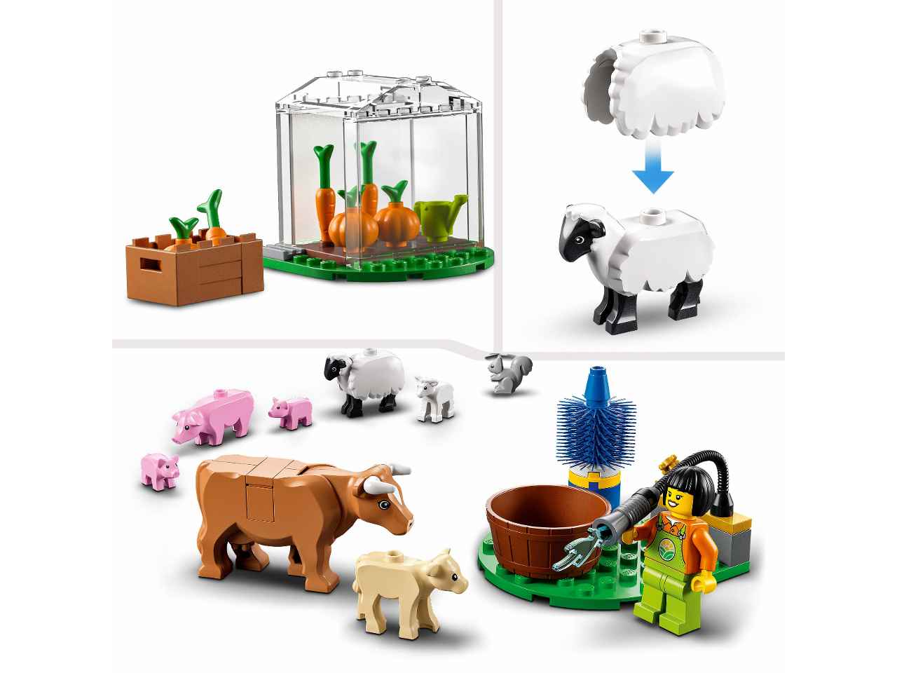 Lego city fienile e animali fatt.60346