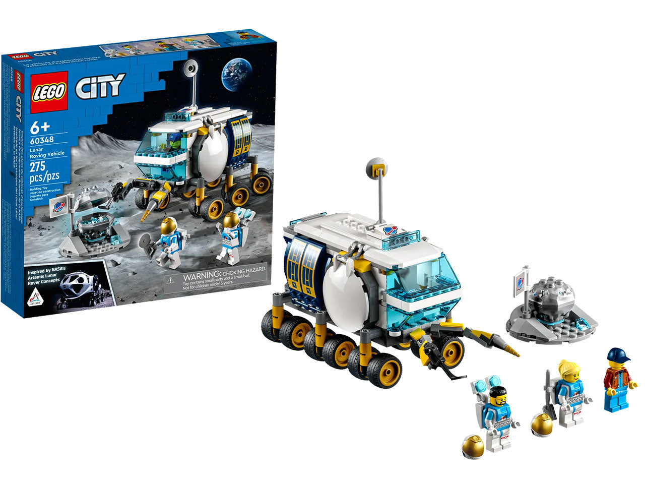 Lego rover lunare.