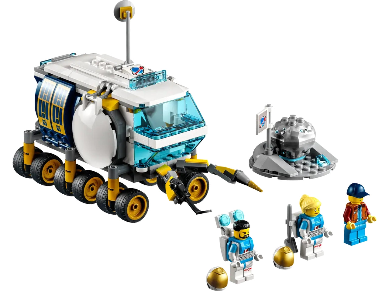 Lego rover lunare.