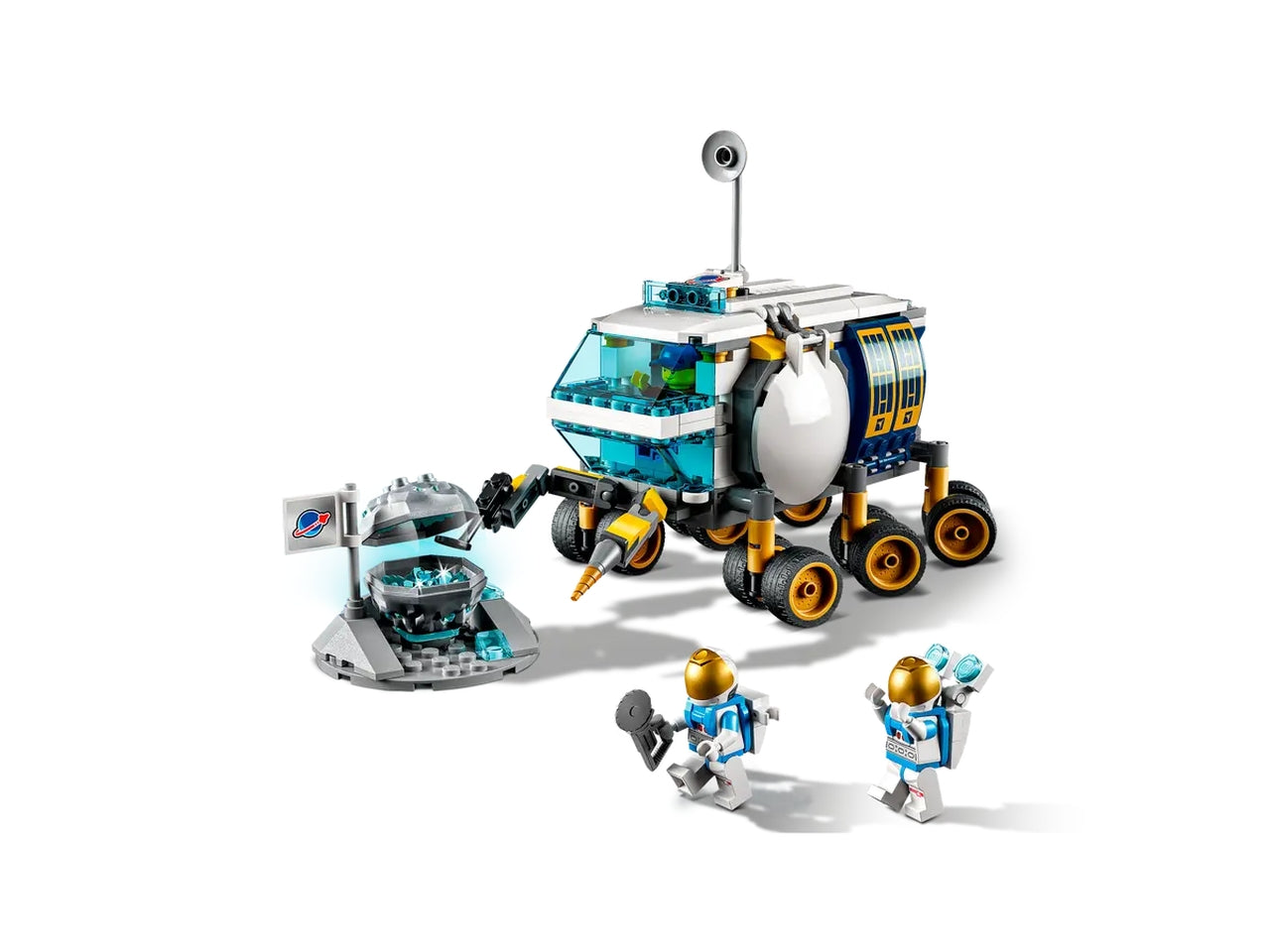 Lego rover lunare.