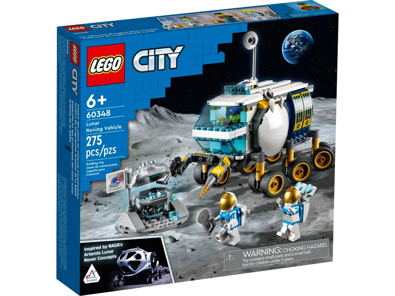 Lego rover lunare.