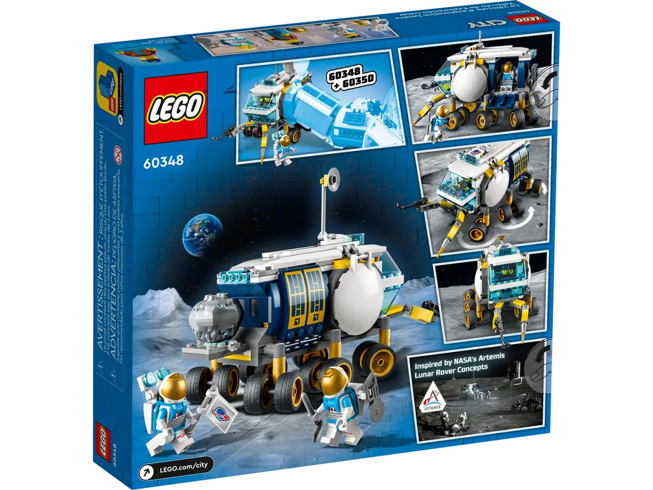 Lego rover lunare.