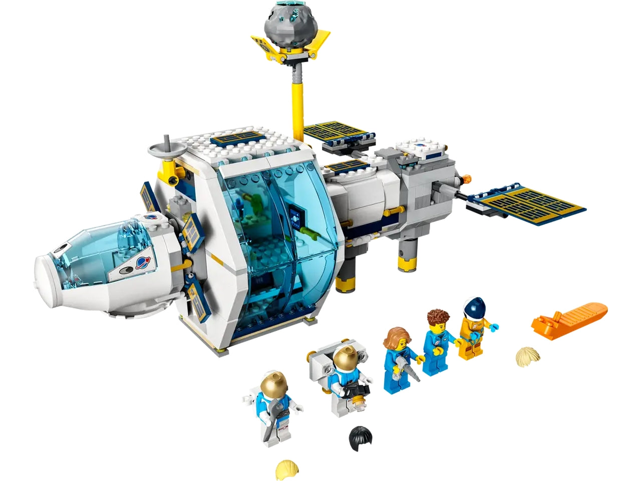 Lego stazione spaziale lunare.