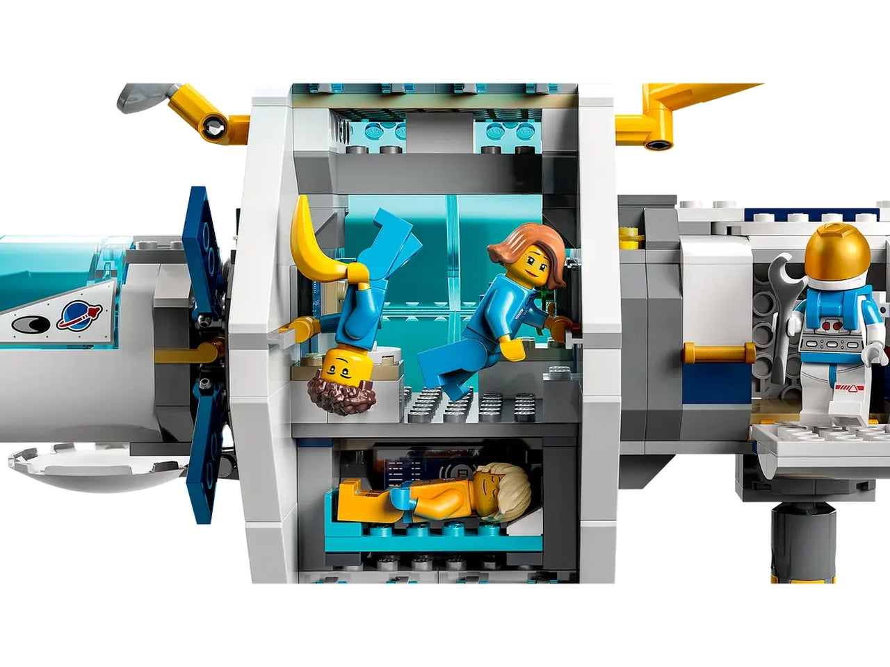 Lego stazione spaziale lunare.