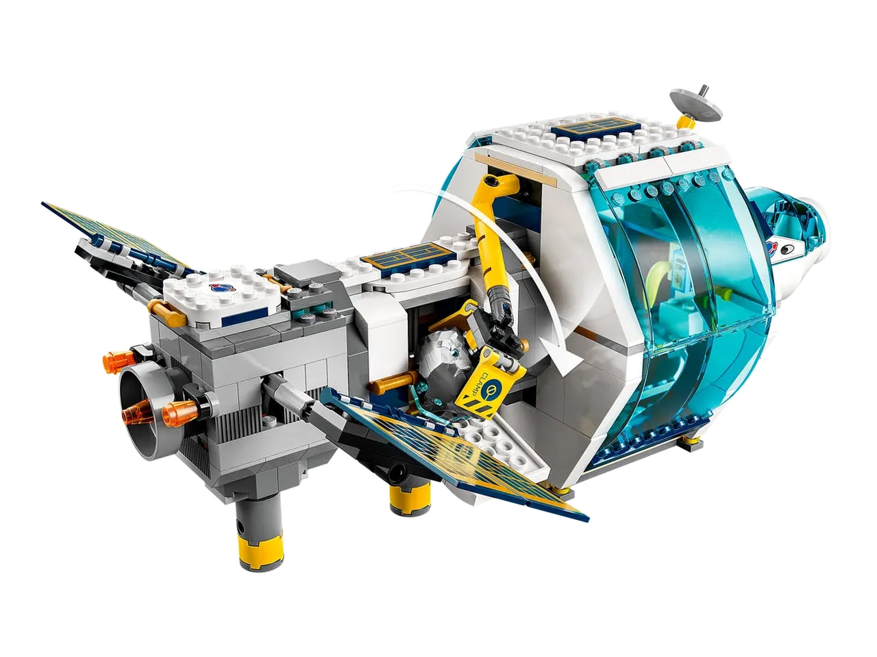 Lego stazione spaziale lunare.