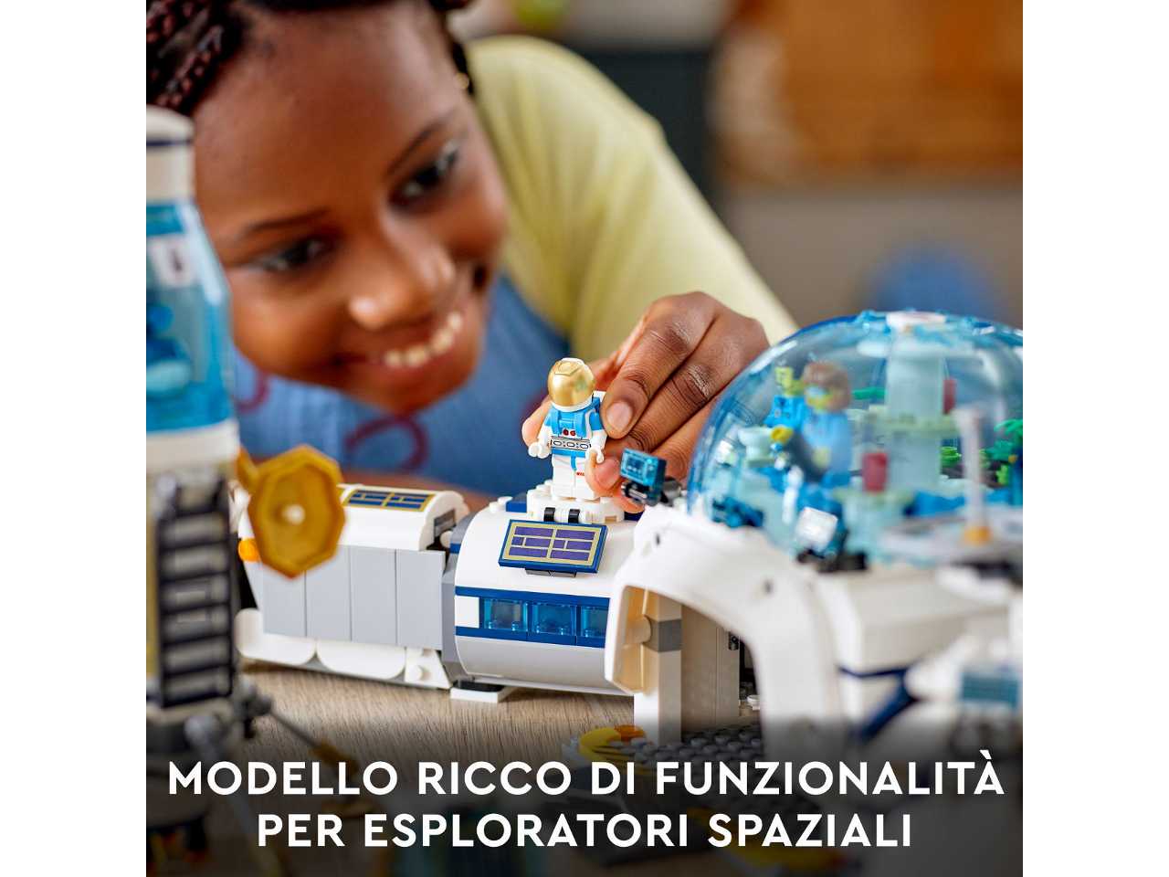 Lego base di ricerca lunare.