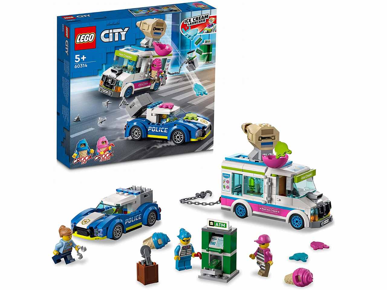 Lego city il furgone dei gelati 60314