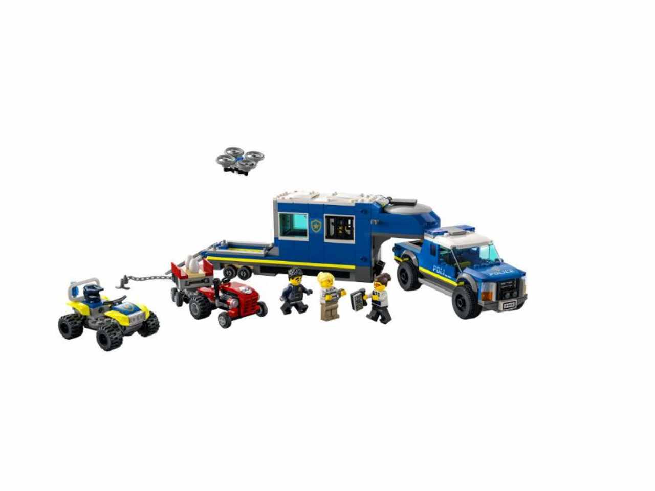 Lego city camion com.della polizia60315