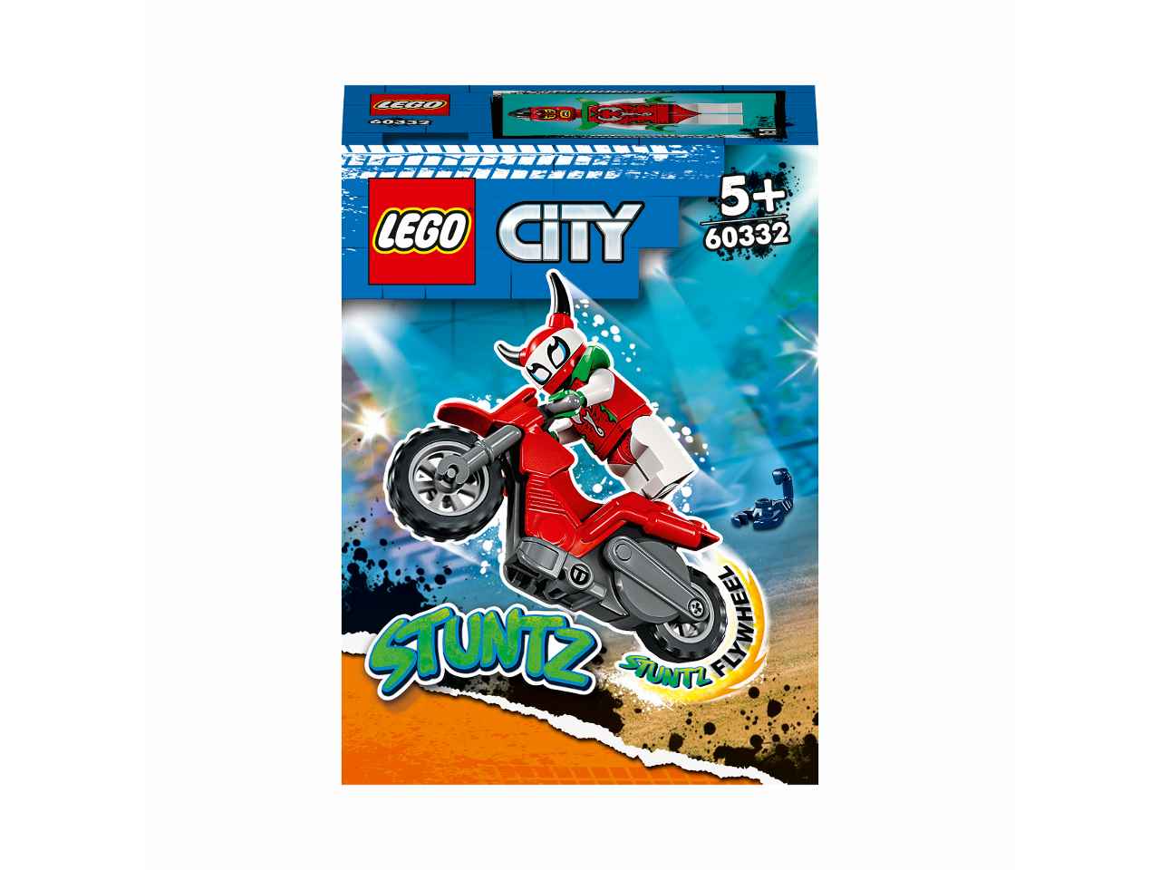 Lego city stunt bike scorpione sper.60332