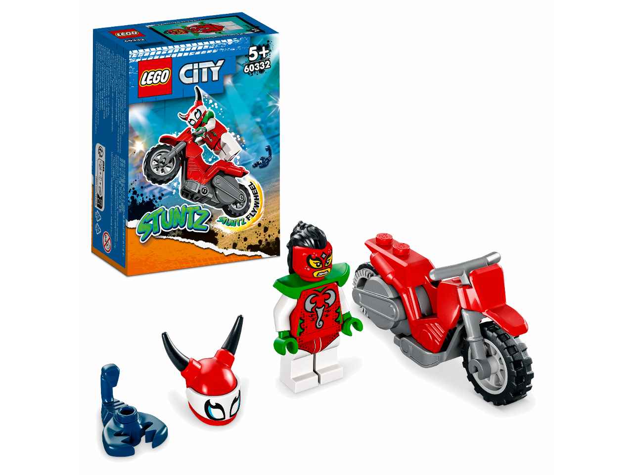 Lego city stunt bike scorpione sper.60332