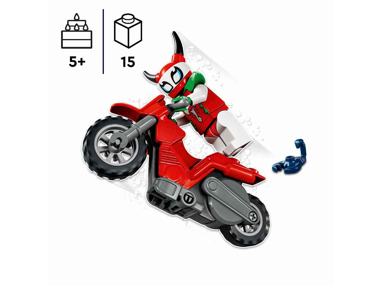 Lego city stunt bike scorpione sper.60332
