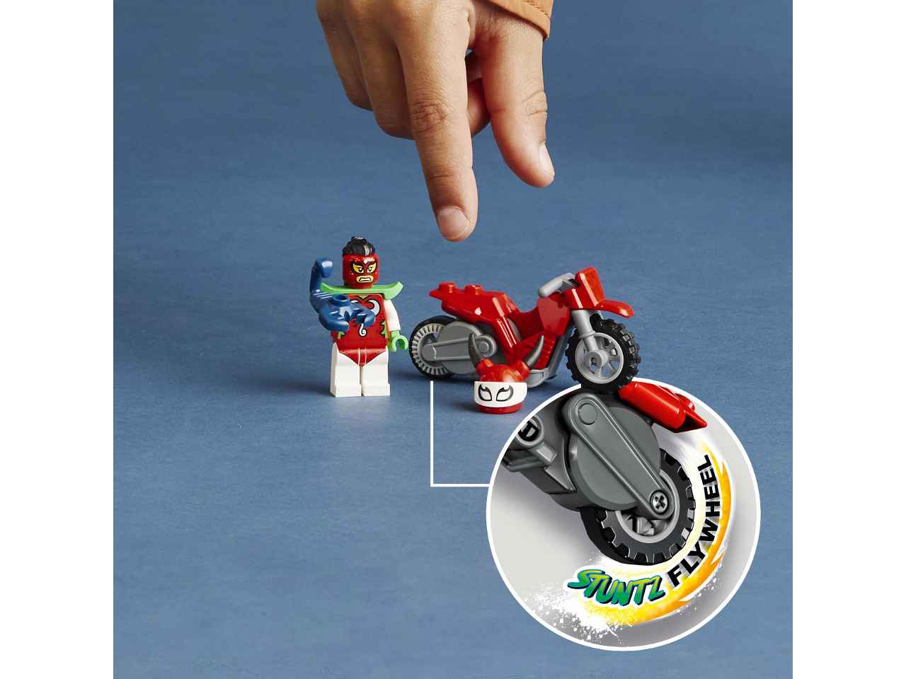 Lego city stunt bike scorpione sper.60332
