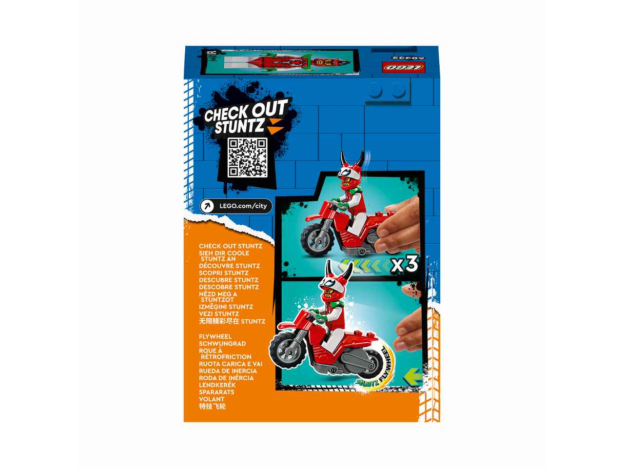 Lego city stunt bike scorpione sper.60332