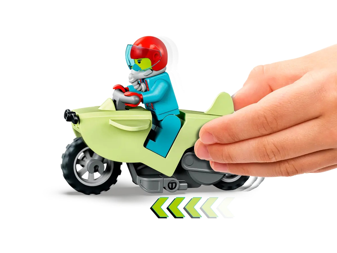 Lego city giro della morte scimp.60338
