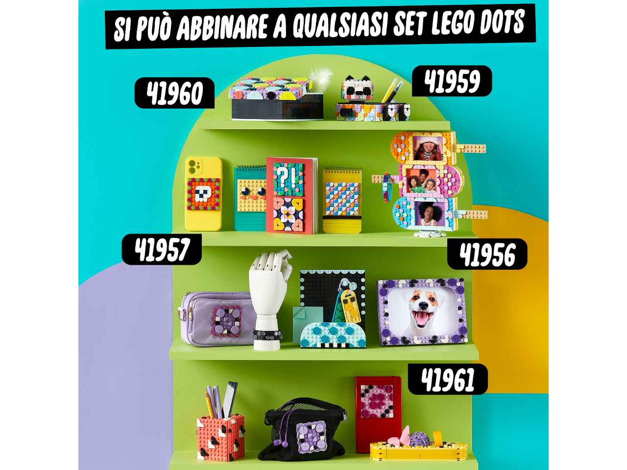 Lego dots family pack creativo unicorno 41962