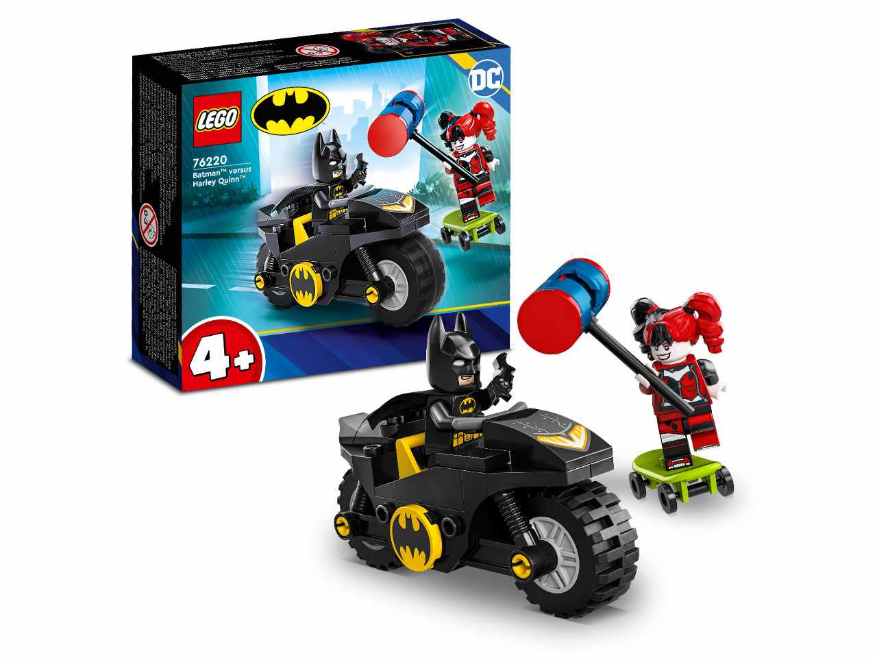 Lego super heroes batman contro harley quinn
