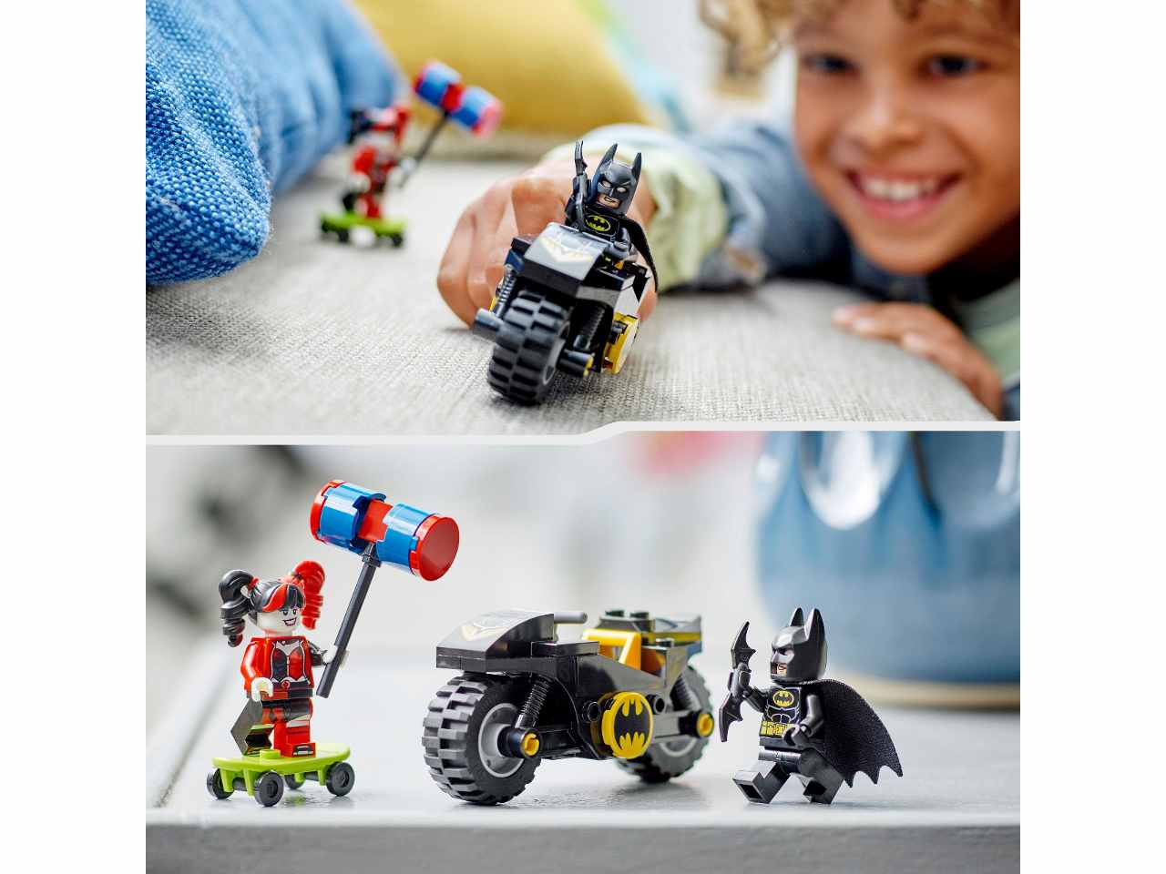 Lego super heroes batman contro harley quinn