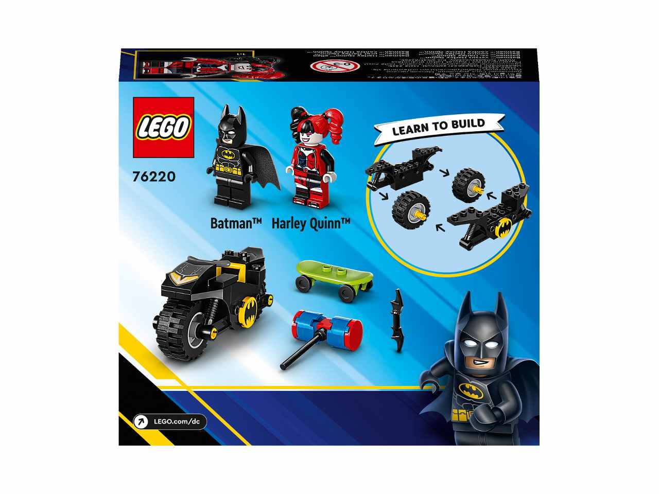 Lego super heroes batman contro harley quinn