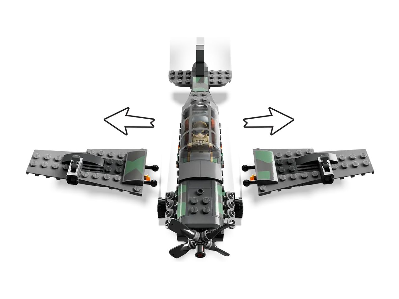 Lego Indiana Jones L'Inseguimento dell'Aereo a Elica 77012