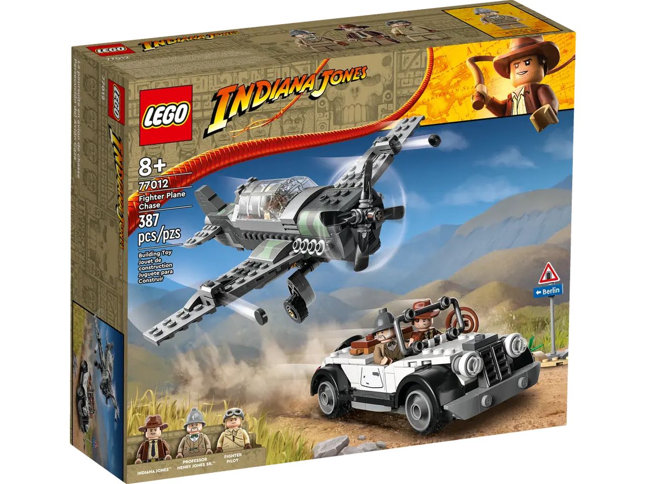 Lego Indiana Jones L'Inseguimento dell'Aereo a Elica 77012
