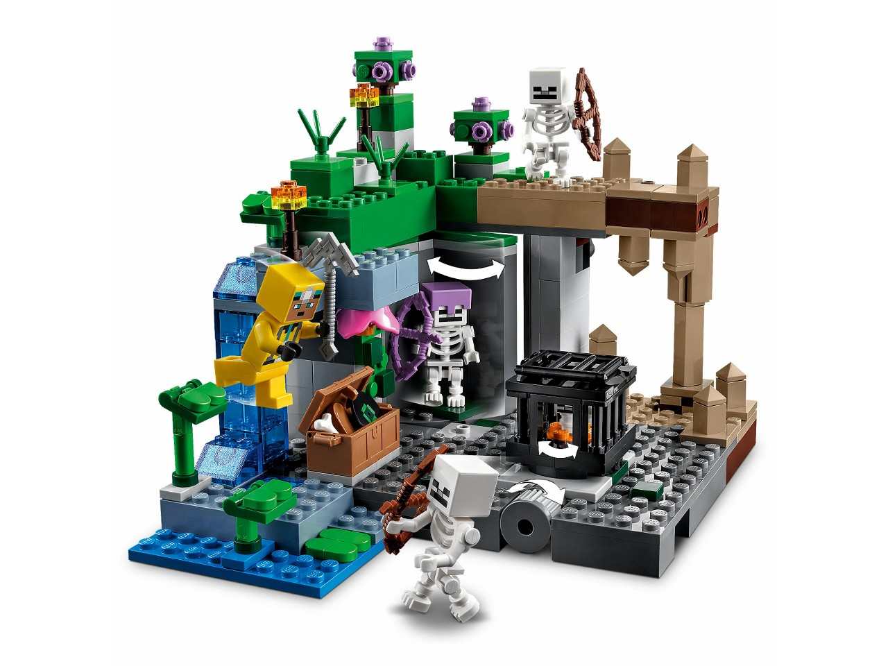 Lego Minecraft Le Segrete dello Scheletro 21189