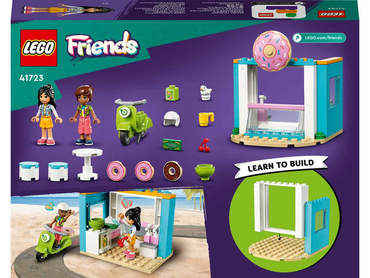 Lego friends negozio di ciambelle