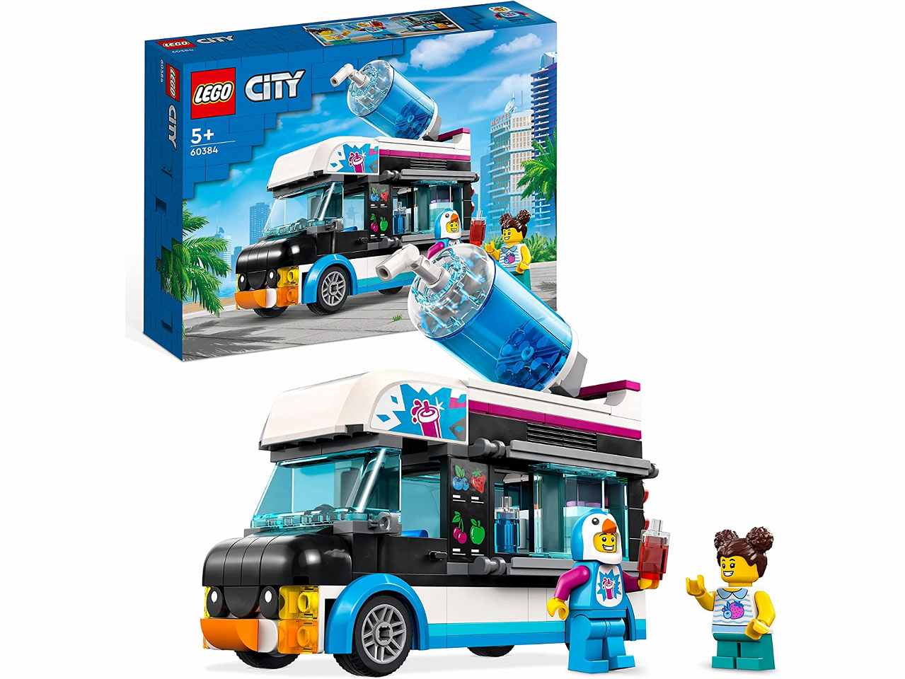 Lego City Il Furgoncino delle Granite del Pinguino 60384