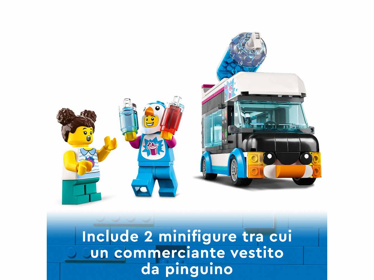 Lego City Il Furgoncino delle Granite del Pinguino 60384
