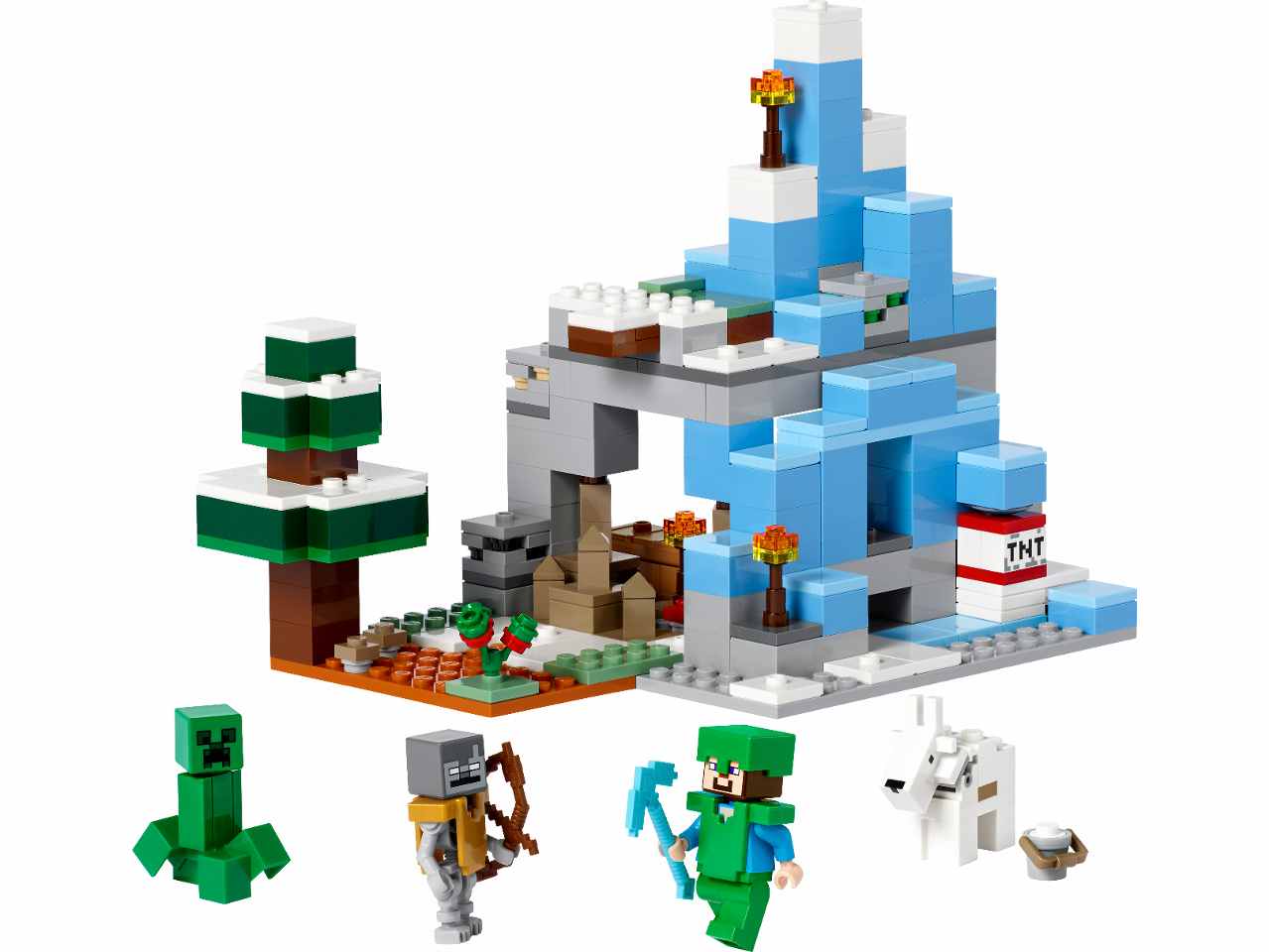Lego Minecraft I Picchi Ghiacciati 21243